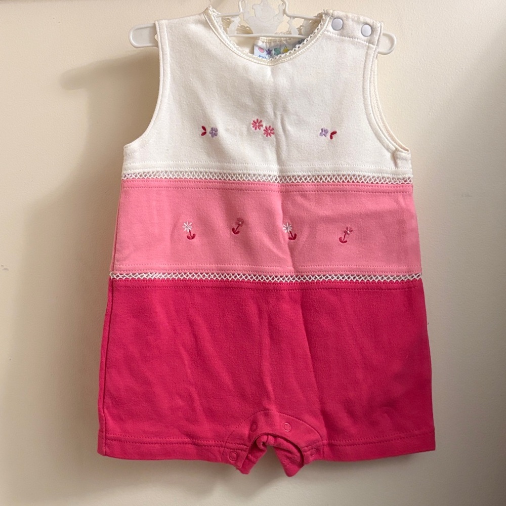 5-Pc Patterned Baby Rompers
